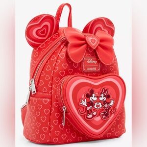 Boxlunch Exclusive Mickey Minnie Loungefly